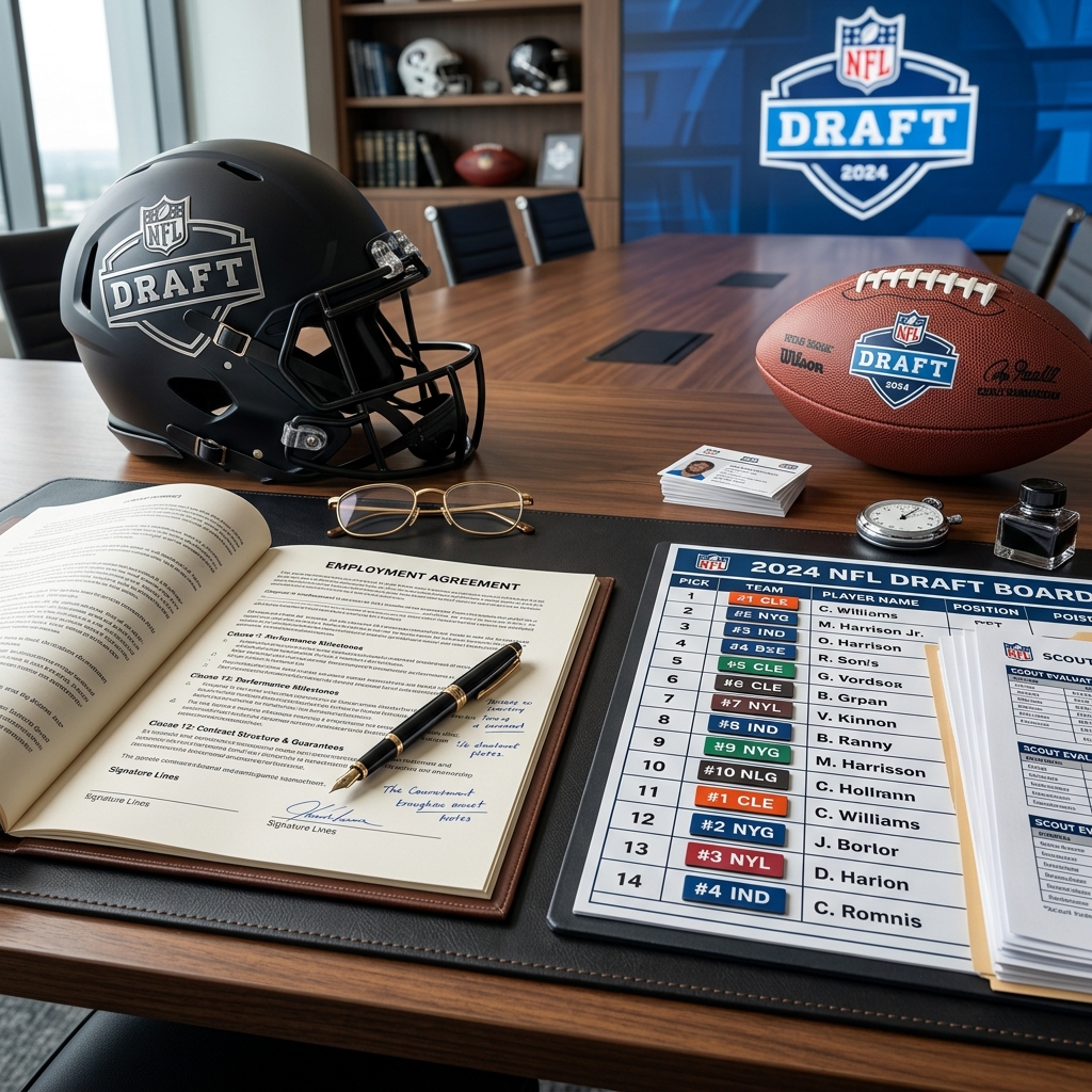 What NFL rookie deals can teach every worker and employer about negotiating fair, clear, and legally sound employment contracts.