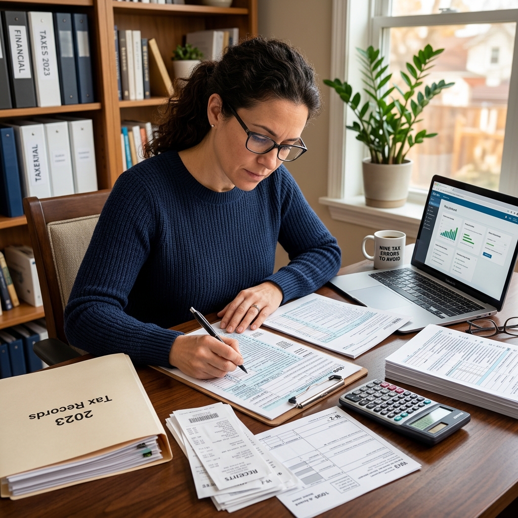 Learn the nine most frequent tax return mistakes, why they matter, and practical steps you can take to prevent delays, penalties, and lost refunds.