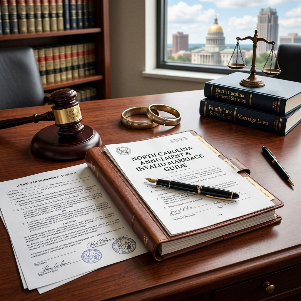 Understand when a marriage is void or voidable in North Carolina, and how annulment differs from divorce under state law.