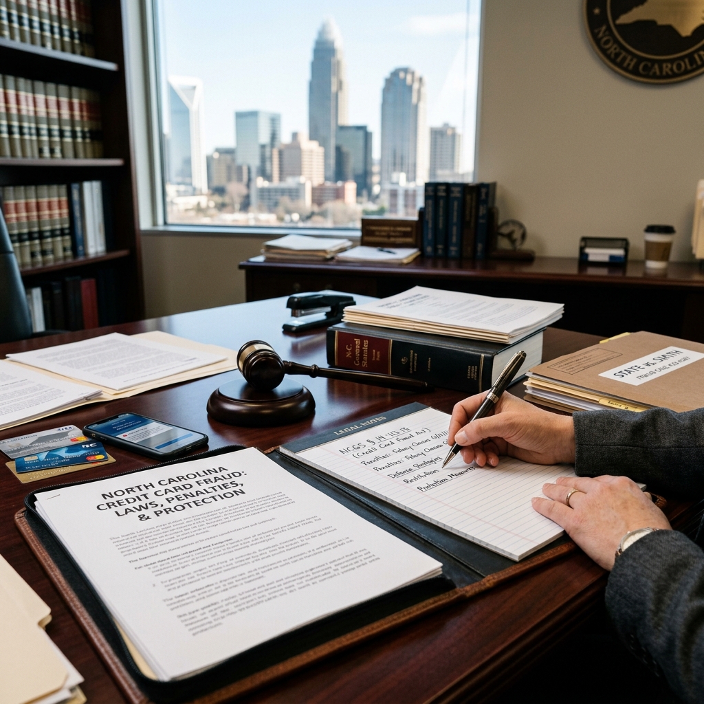 Understand how North Carolina treats credit and debit card fraud, what penalties apply, and how to protect yourself as a consumer.