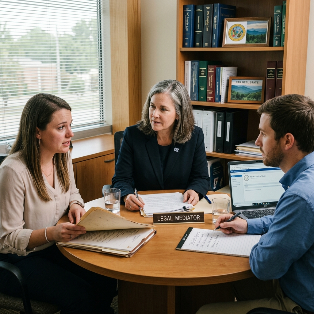 A practical legal guide to child custody, paternity, and visitation rights for unmarried parents navigating North Carolina family courts.