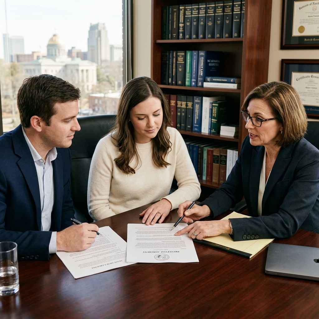 A practical guide to understanding, drafting, and enforcing prenuptial agreements under North Carolina law before you say 