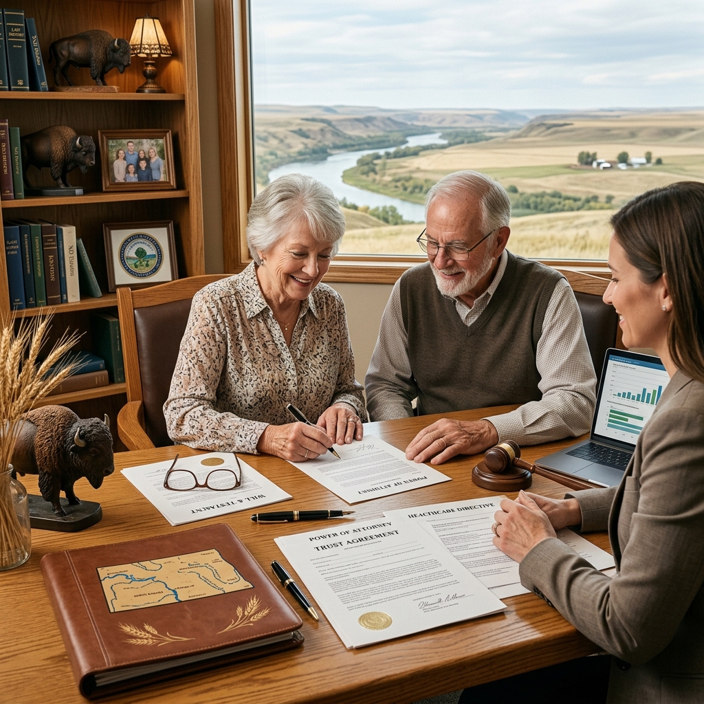 Understand wills, probate, and key North Dakota estate planning rules to protect your family and your property.