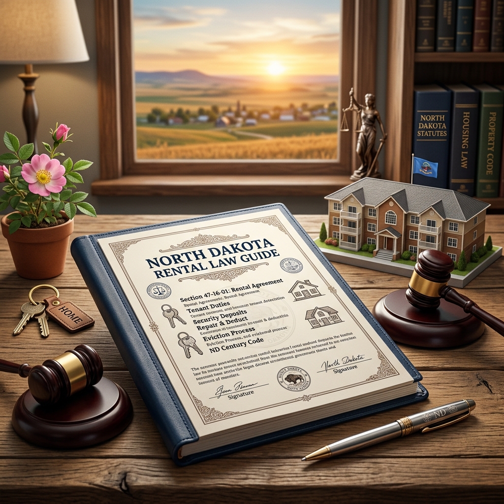 North Dakota Tenant Rights and Rental Law Guide Understand key North Dakota tenant protections, landlord duties, deposits, evictions, and everyday rental rules before you sign a lease.