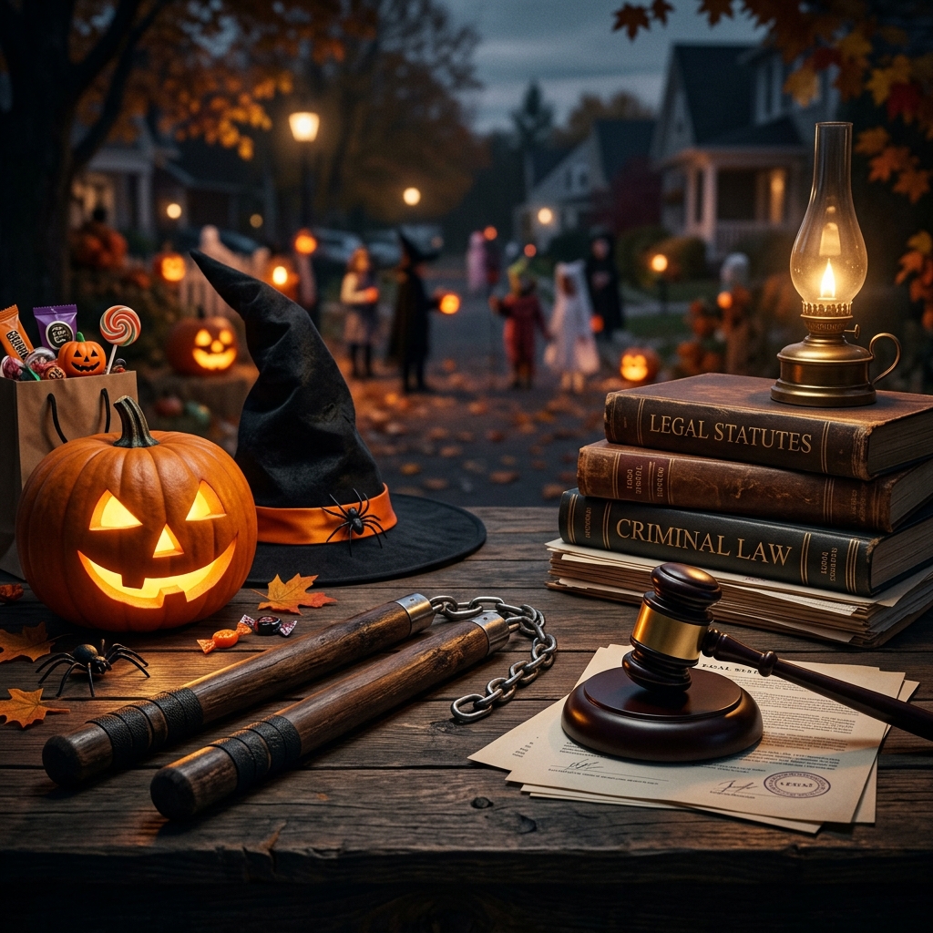 Explore how U.S. laws treat nunchucks, especially around Halloween, and learn how to stay safe and legal while enjoying martial arts–themed fun.