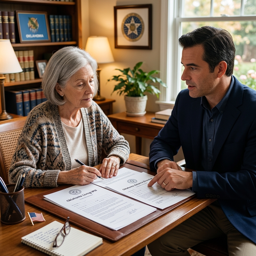 Learn how Oklahoma living wills and advance directives protect your end-of-life medical choices and guide your loved ones and doctors.