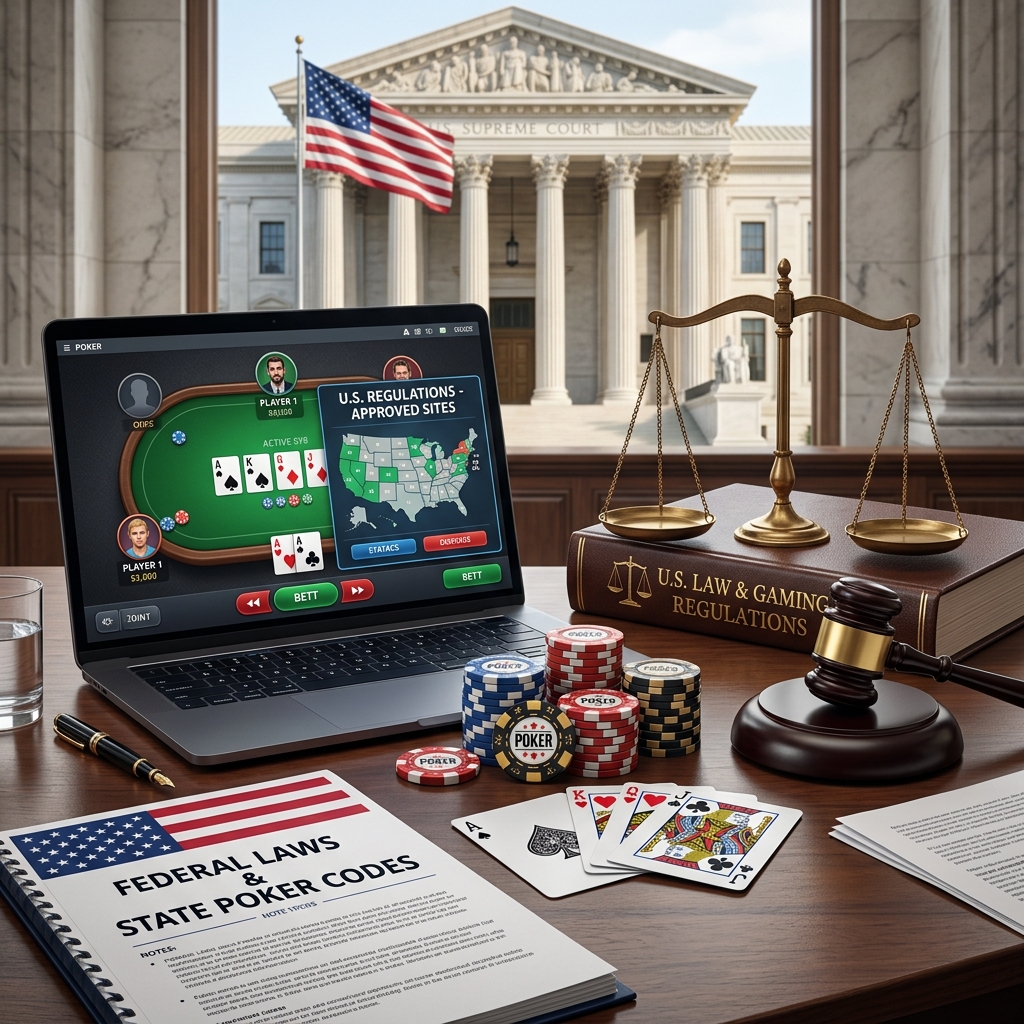 Understand where and how online poker is legal in the United States, and what every player should know before logging in.