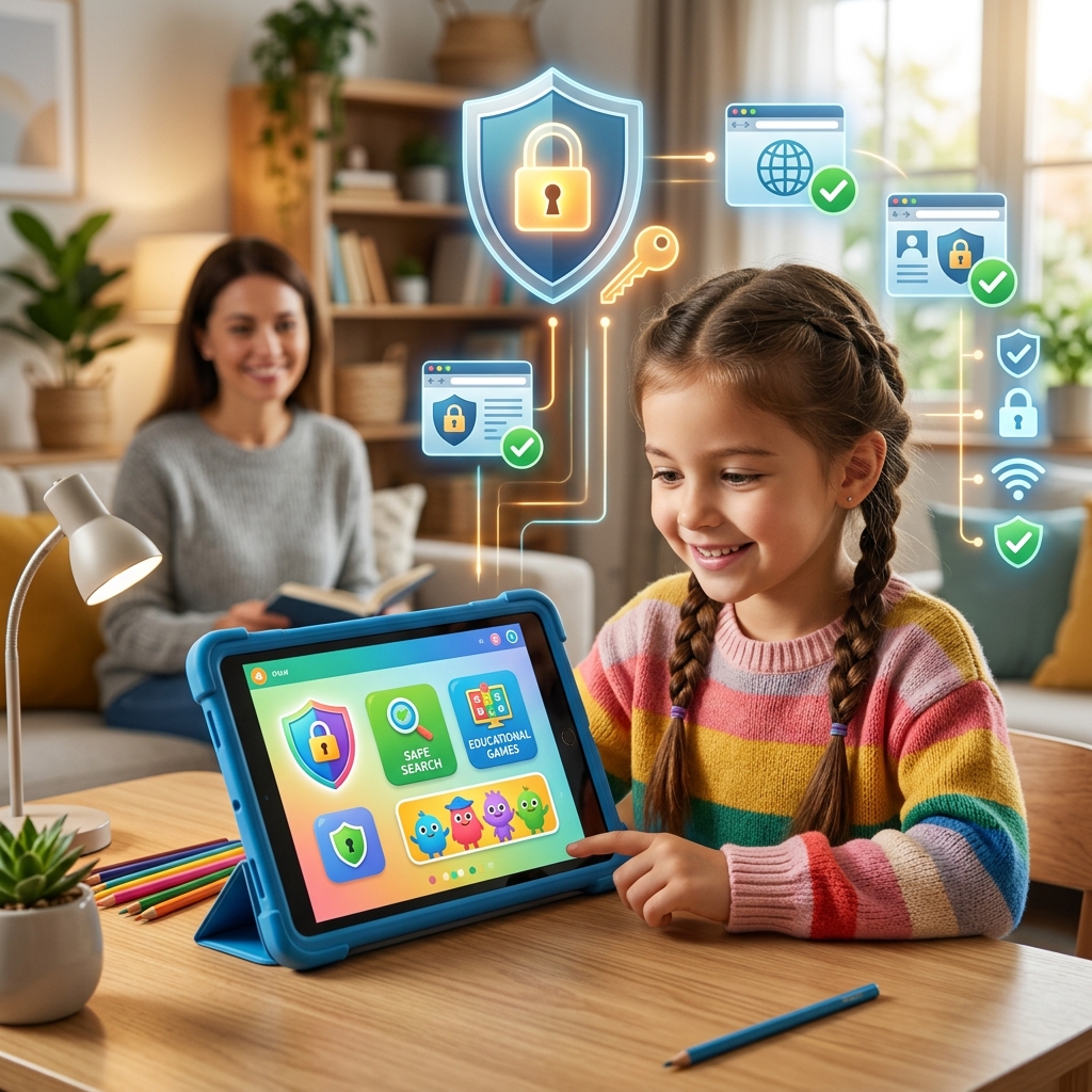 Practical steps parents can use to reduce digital risks and guide children safely online.