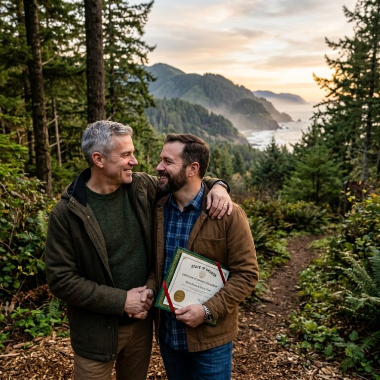 Oregon Domestic Partnerships for Same-Sex Couples