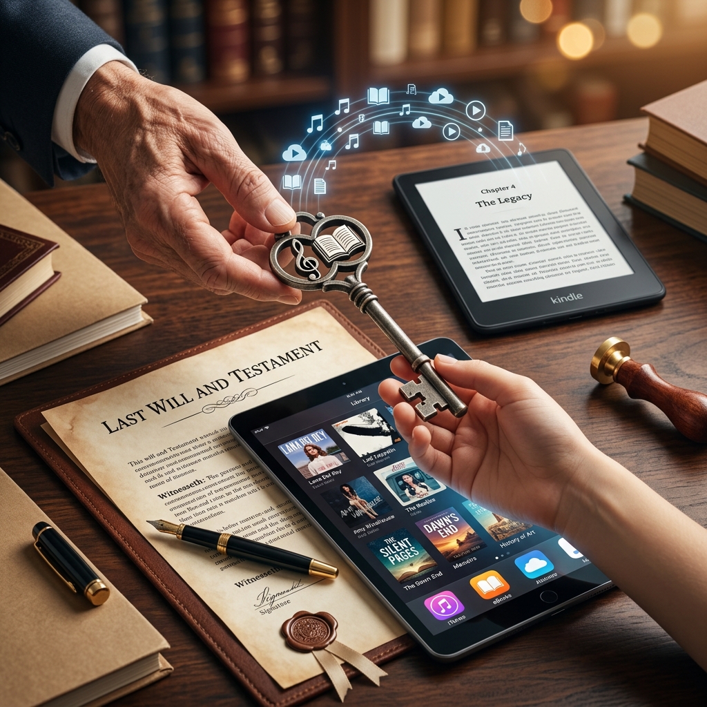 Learn how licenses, passwords, and smart planning affect what happens to your iTunes purchases and eBook collections when you die.