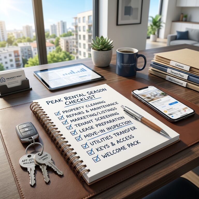 Peak Rental Season Checklist for Landlords