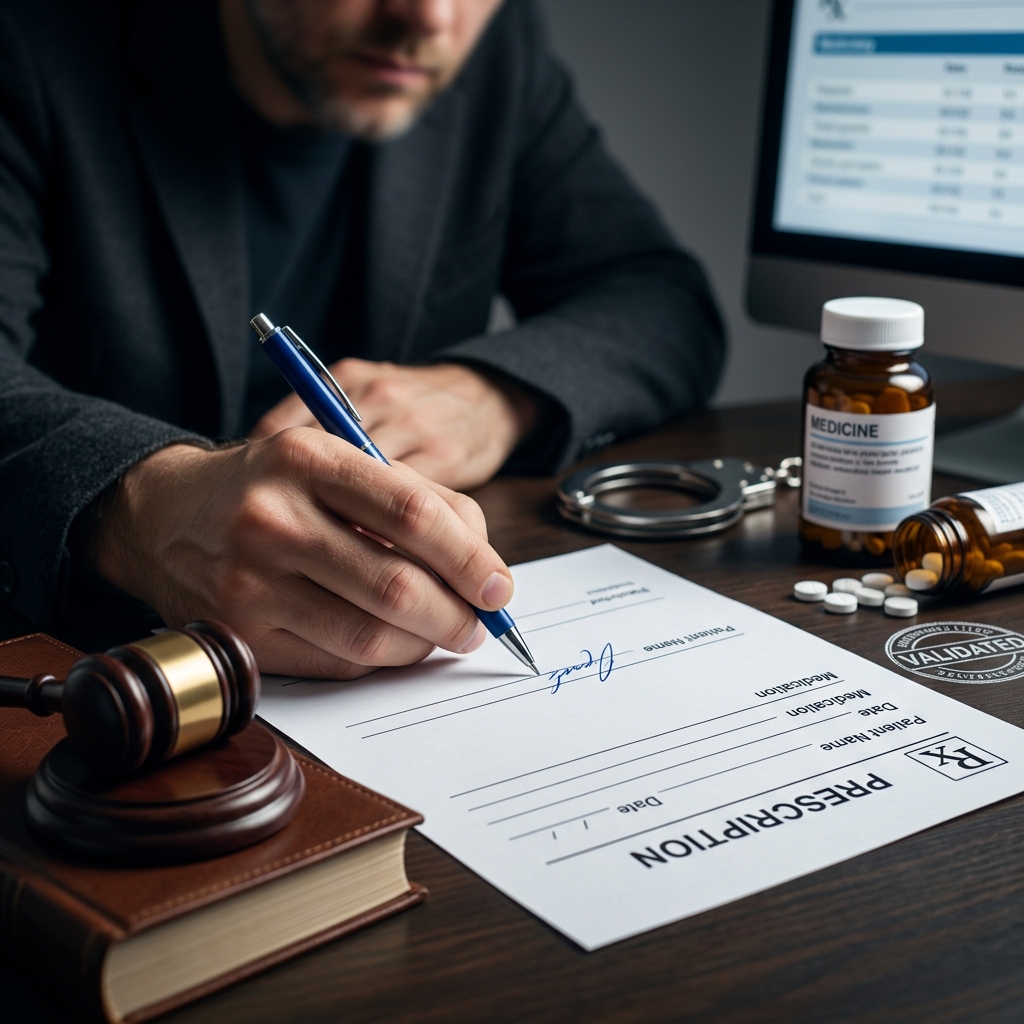 Learn how prescription forgery is charged, punished, and defended under state and federal law.
