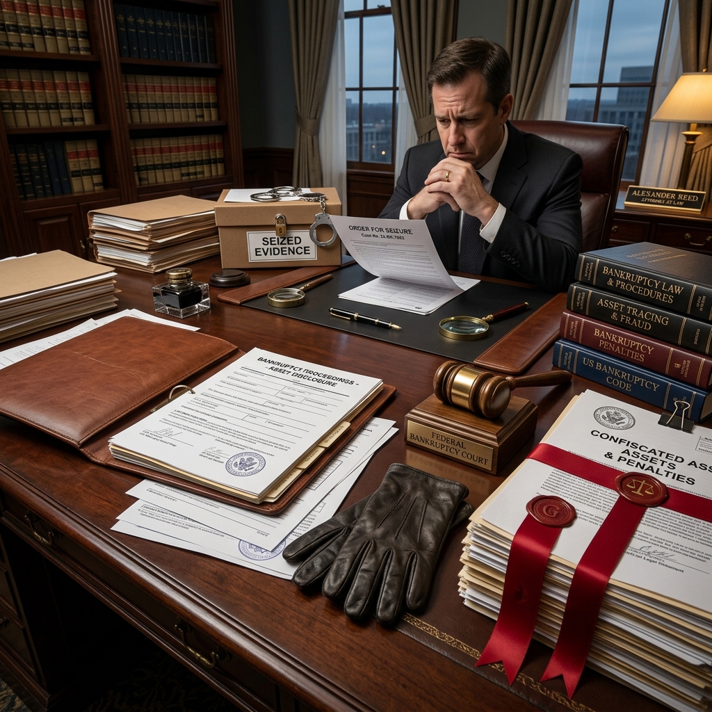 Learn what happens when a debtor conceals property in bankruptcy and how courts respond.