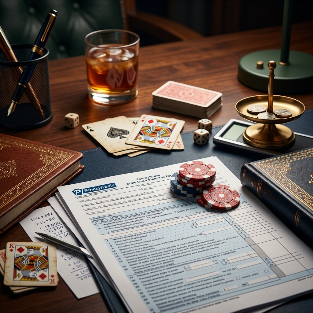 A practical guide to how Pennsylvania taxes gambling and lottery winnings for residents, nonresidents, and operators.