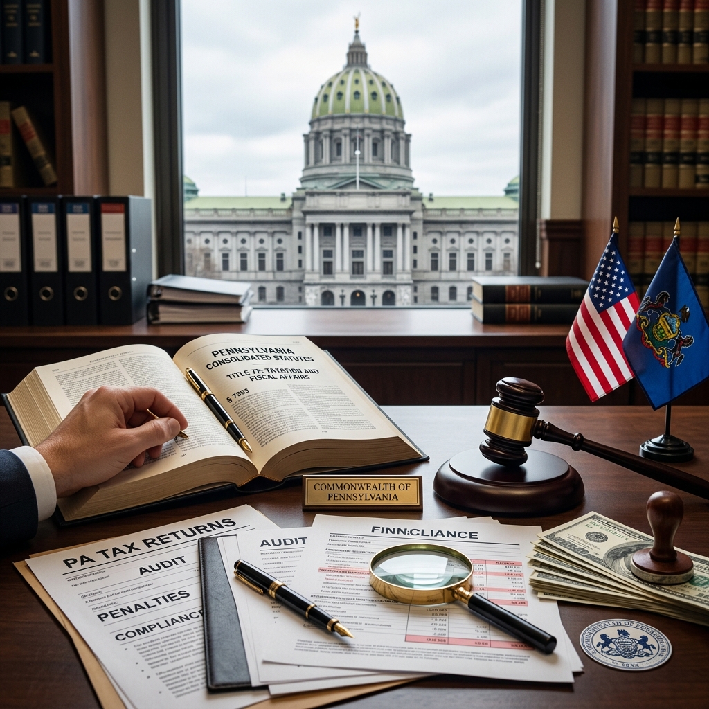 Learn how Pennsylvania treats tax evasion, fraud, penalties, and enforcement.