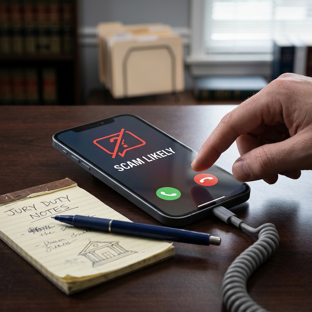 Understand how jury duty scams work, the red flags to watch for, and the practical steps you can take to protect your money and identity.