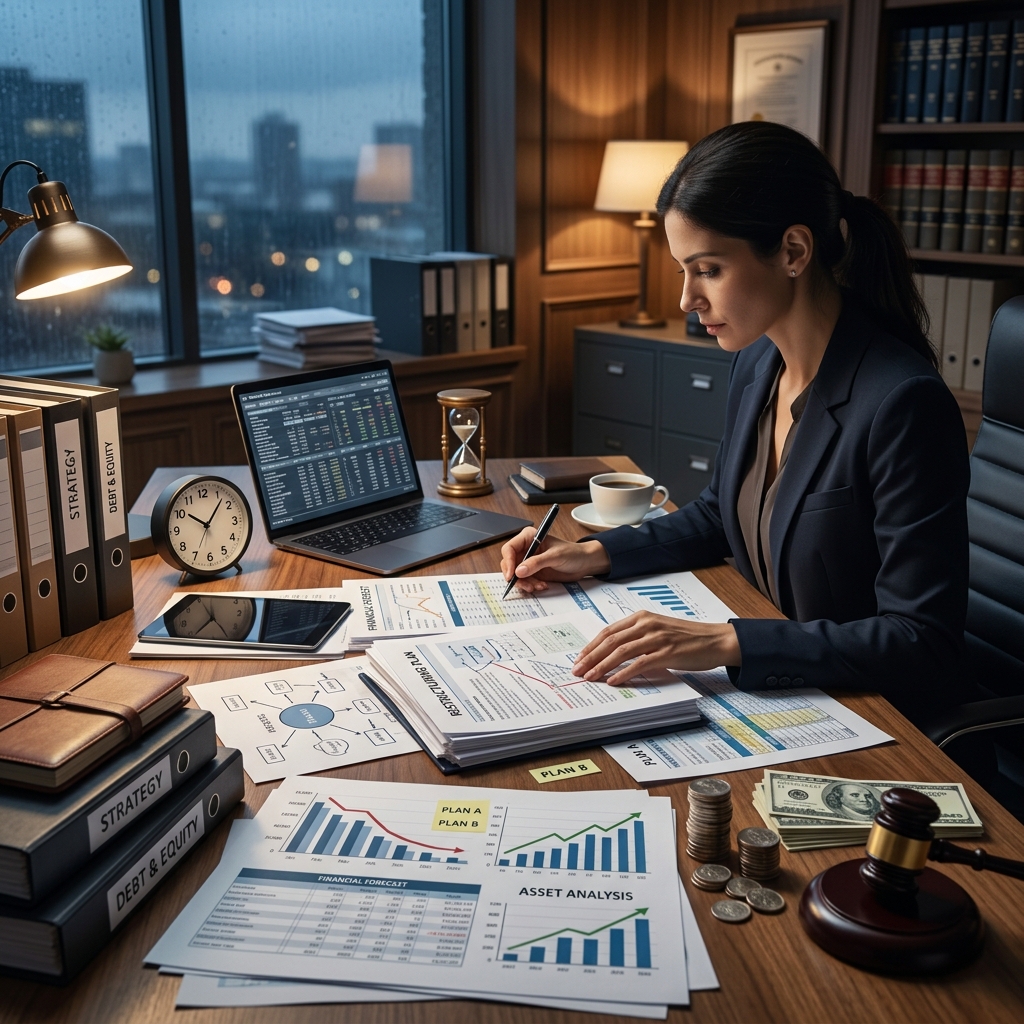A practical guide to evaluating options, stabilizing operations, and working with professionals when your business may need bankruptcy protection.