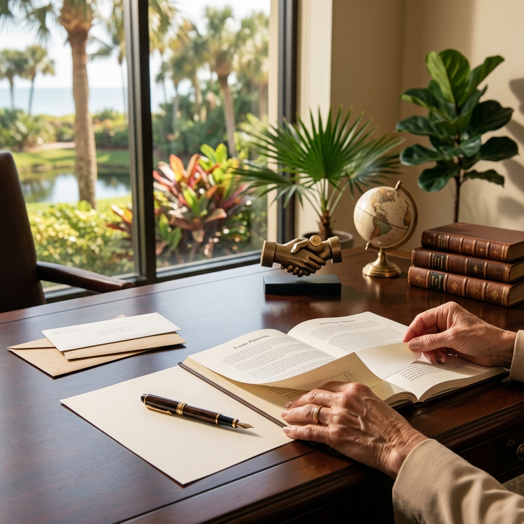 Learn how Floridians can build a thoughtful charitable legacy through wills, trusts, beneficiary designations, and tax‑smart giving strategies.