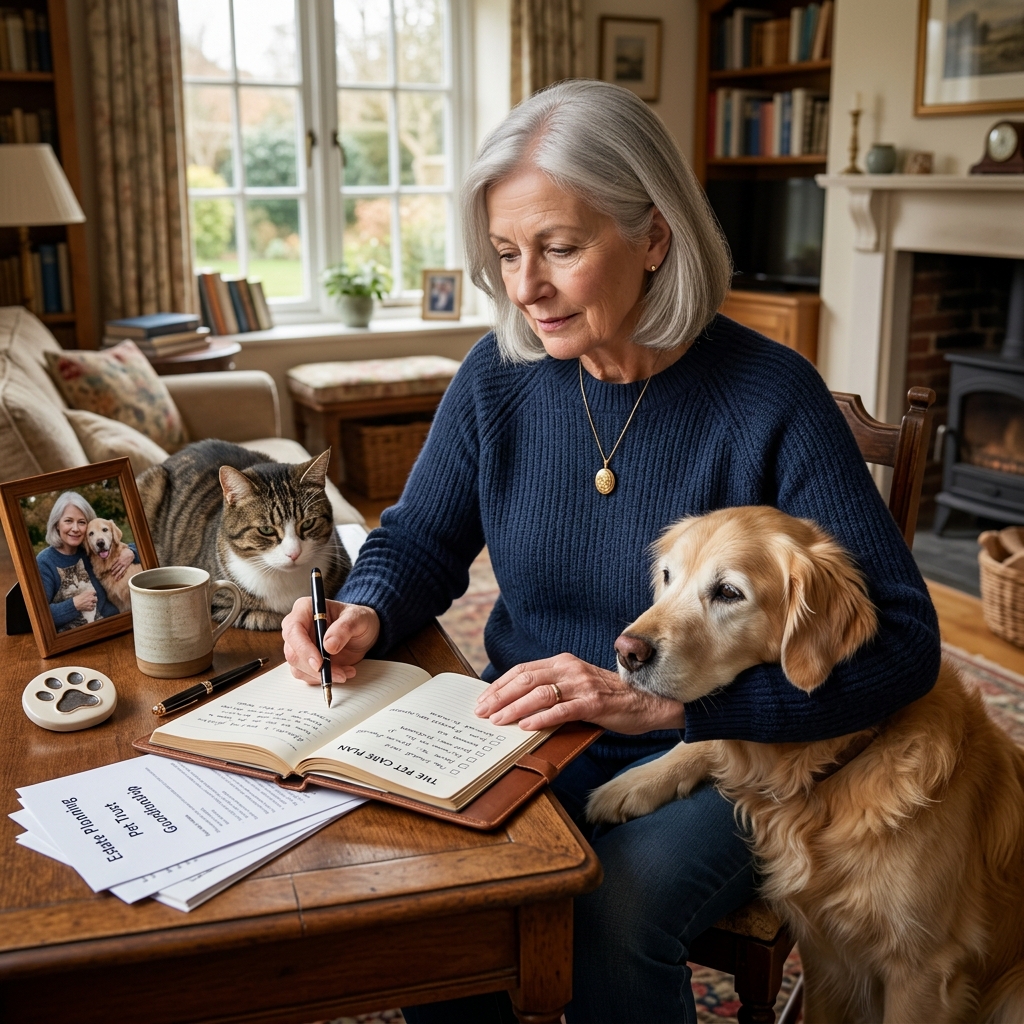 Practical estate-planning steps to protect pets with clear care, funding, and backup plans.