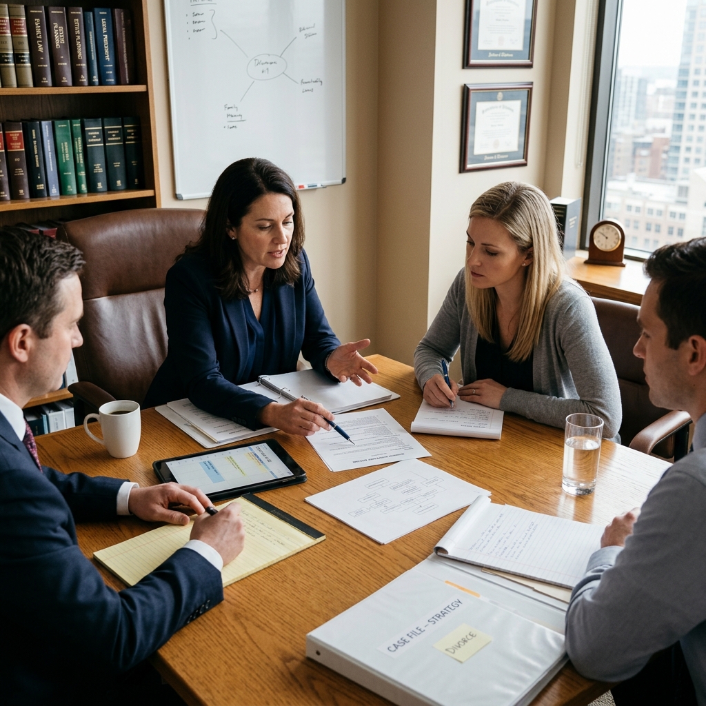 Learn how to prepare, what to discuss, and how to use a legal strategy session to protect your rights and shape a smoother divorce process.
