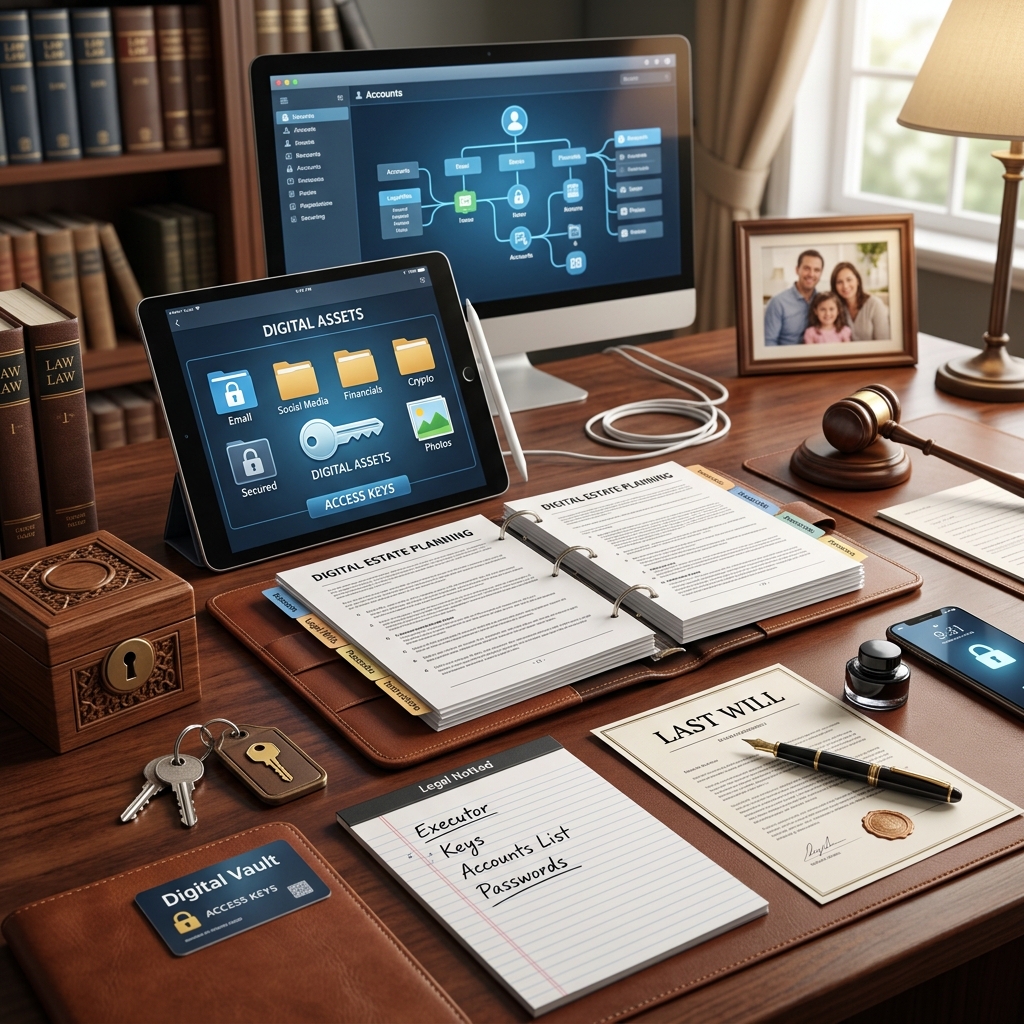 How modern estate laws and clear planning can protect your online accounts, digital assets, and electronic communications after death or incapacity.