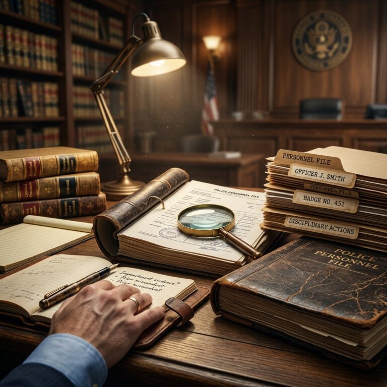 Police Personnel Files in Criminal Defense