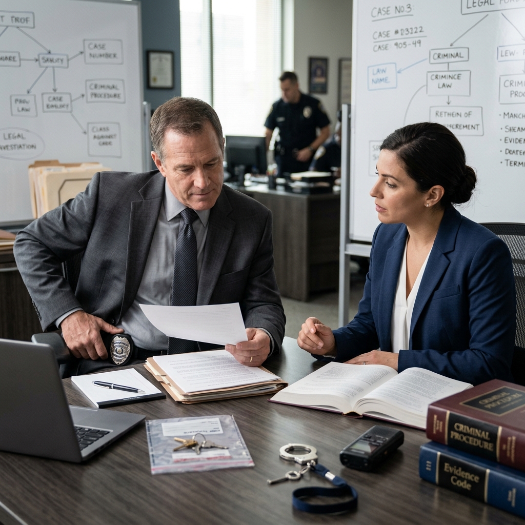 Explore how criminal law shapes police authority, protects constitutional rights, and structures investigations from street encounters to trial.