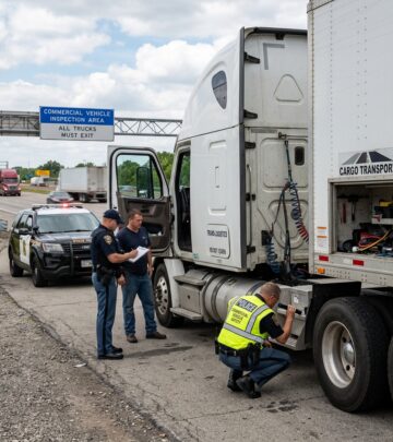 How the Fourth Amendment, safety regulations, and court rulings shape when and how police can stop and inspect commercial trucks and other work vehicles.