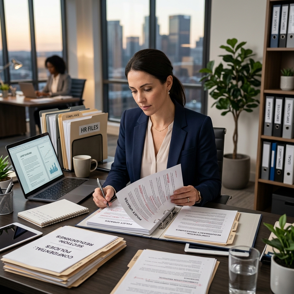 A practical guide to updating workplace policies before reducing staff.