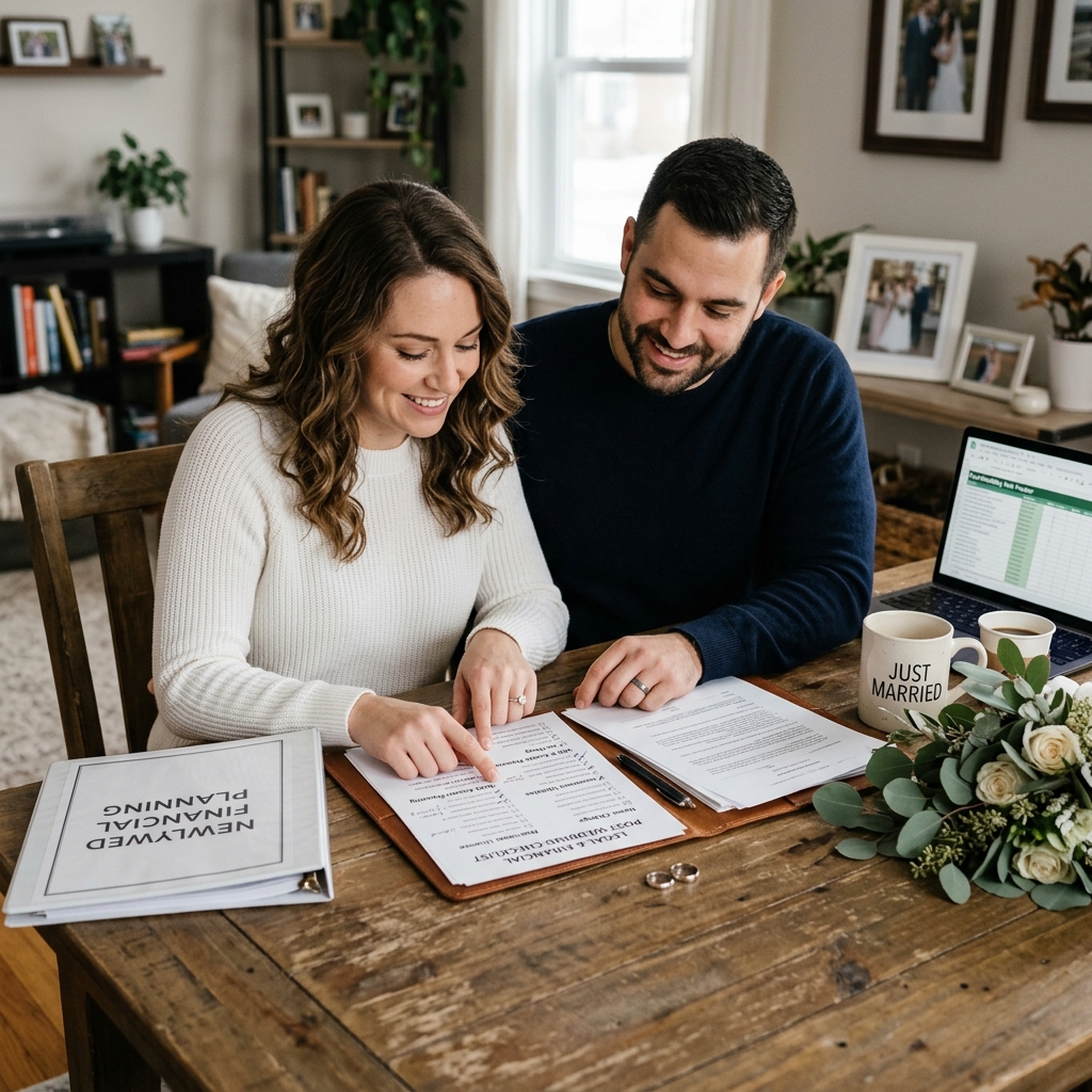 Post-Wedding Legal and Financial Checklist for Newlyweds A practical legal, financial, and administrative roadmap for couples to follow in the months after their wedding.