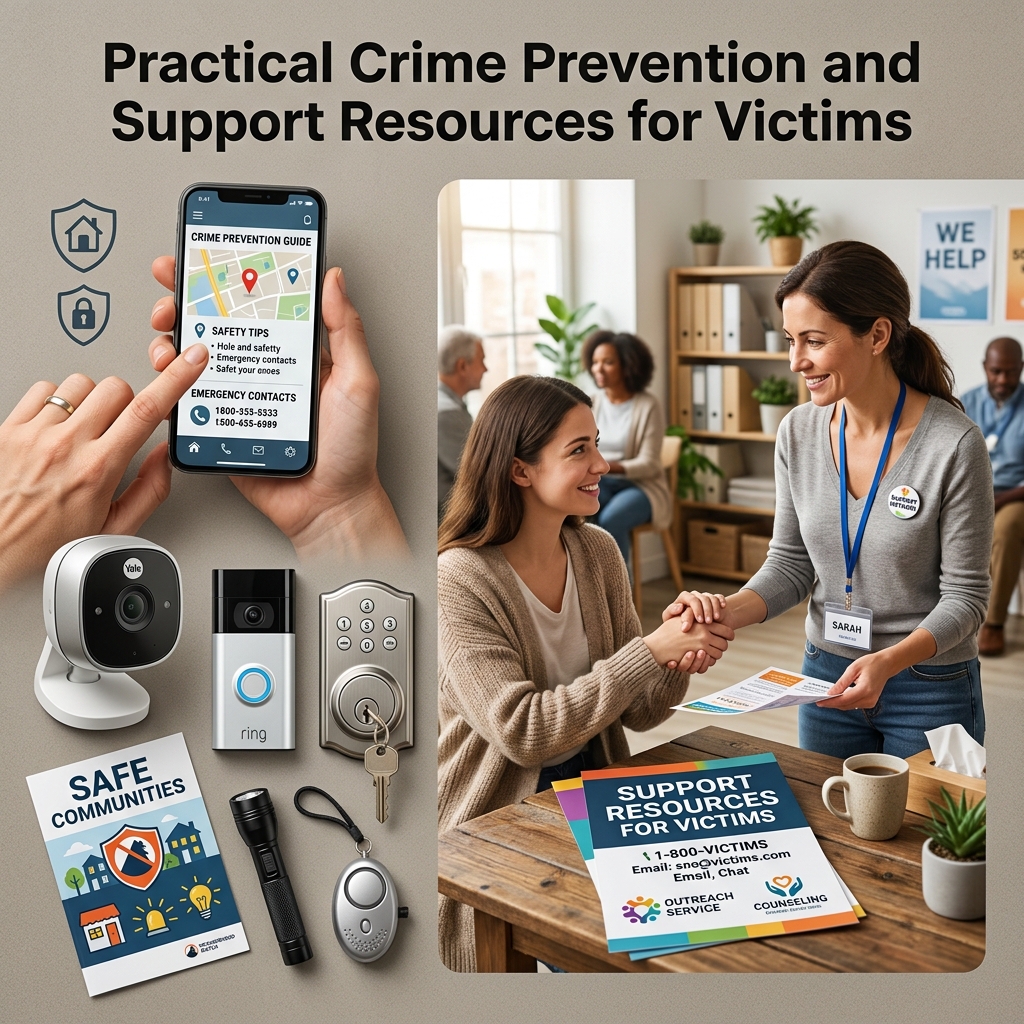 Practical Crime Prevention and Support Resources for Victims A comprehensive, plain‑language guide to staying safer, understanding your rights, and finding trustworthy help after a crime.