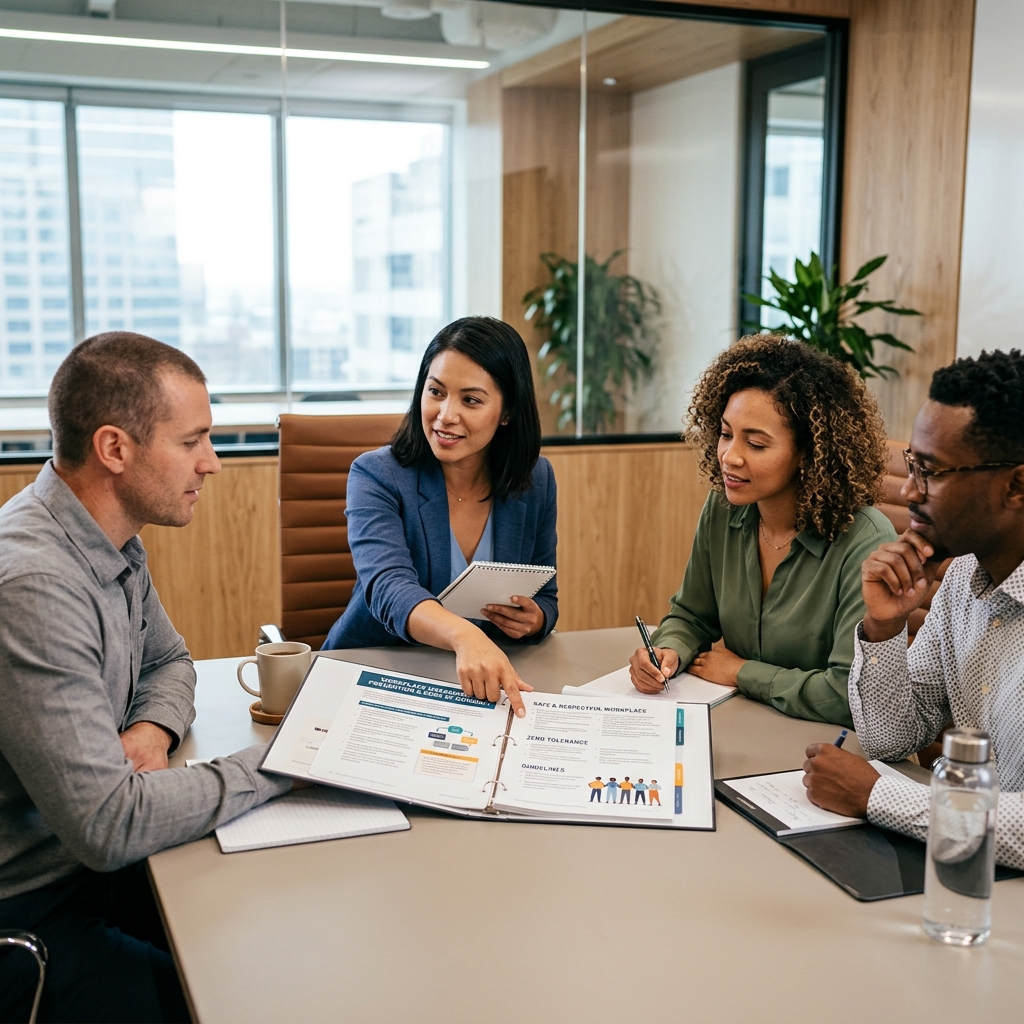 Clear steps for employers and employees to recognize, prevent, report, and resolve workplace harassment while staying compliant with the law.