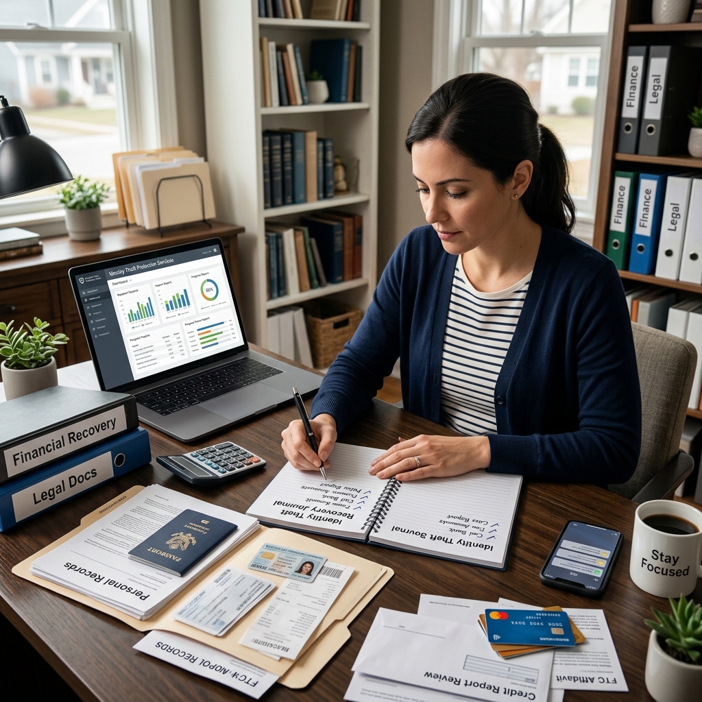 Practical Guide to Recovering From Identity Theft Learn the concrete steps to stop further damage, repair your accounts, and reclaim control after someone misuses your personal information.