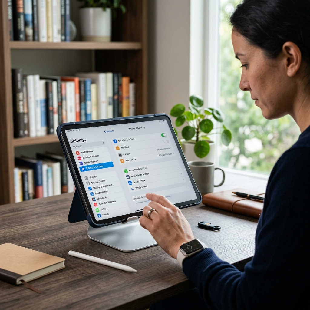 Simple privacy habits and device settings that help keep your iPad data, apps, and identity better protected.