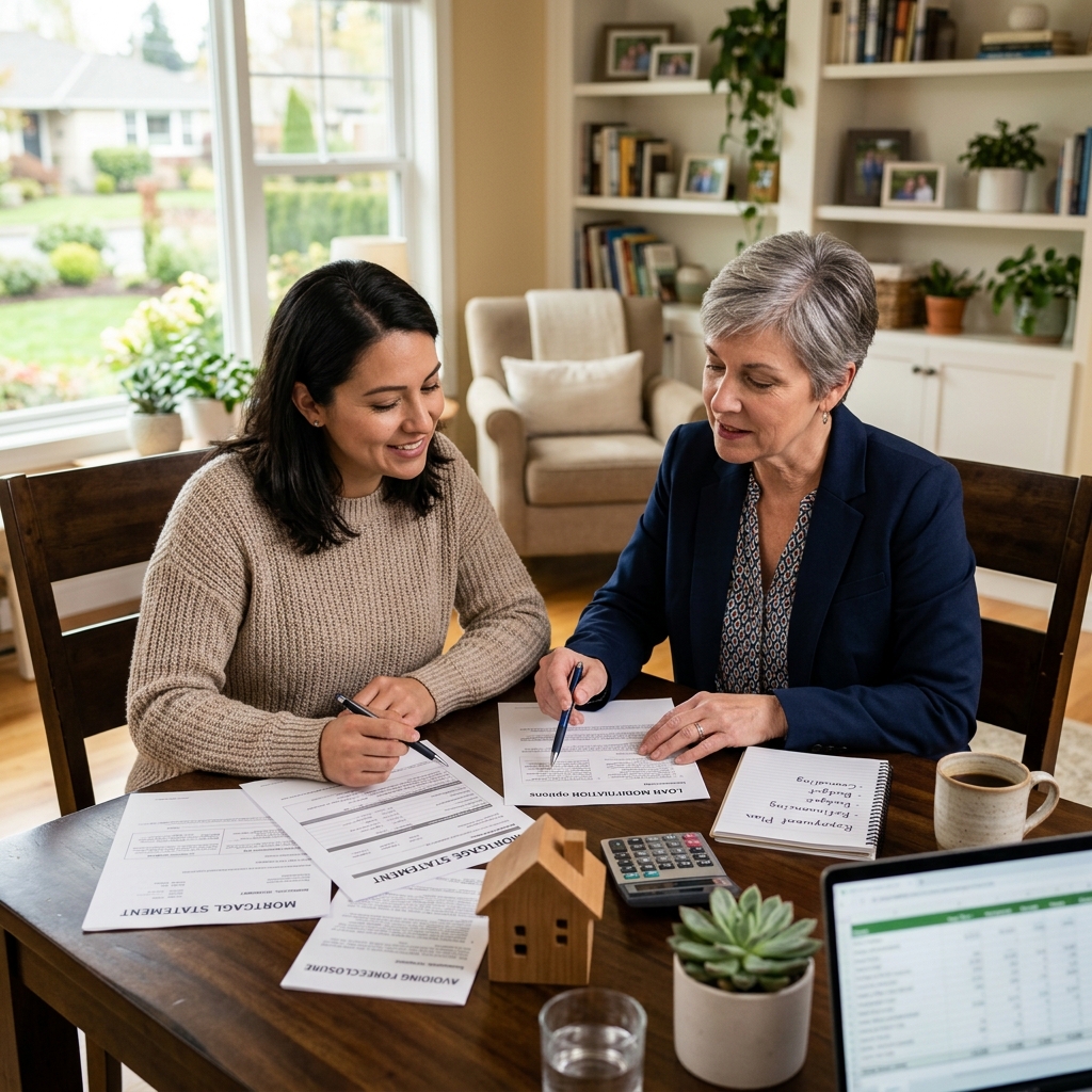 Learn clear, actionable strategies to work with your lender, explore alternatives, and protect your home from foreclosure.