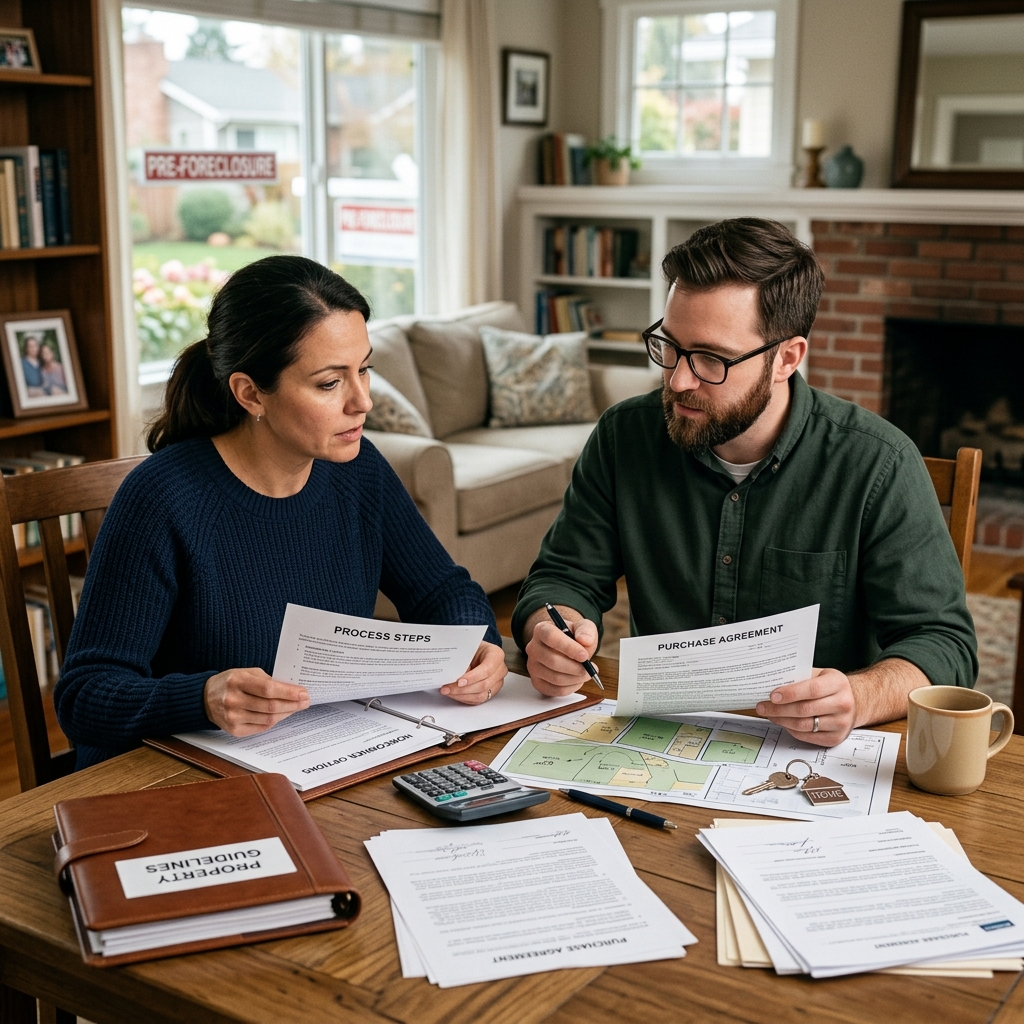 Learn how pre‑foreclosure sales work, what options homeowners have, and how buyers can safely pursue distressed properties while managing risk.