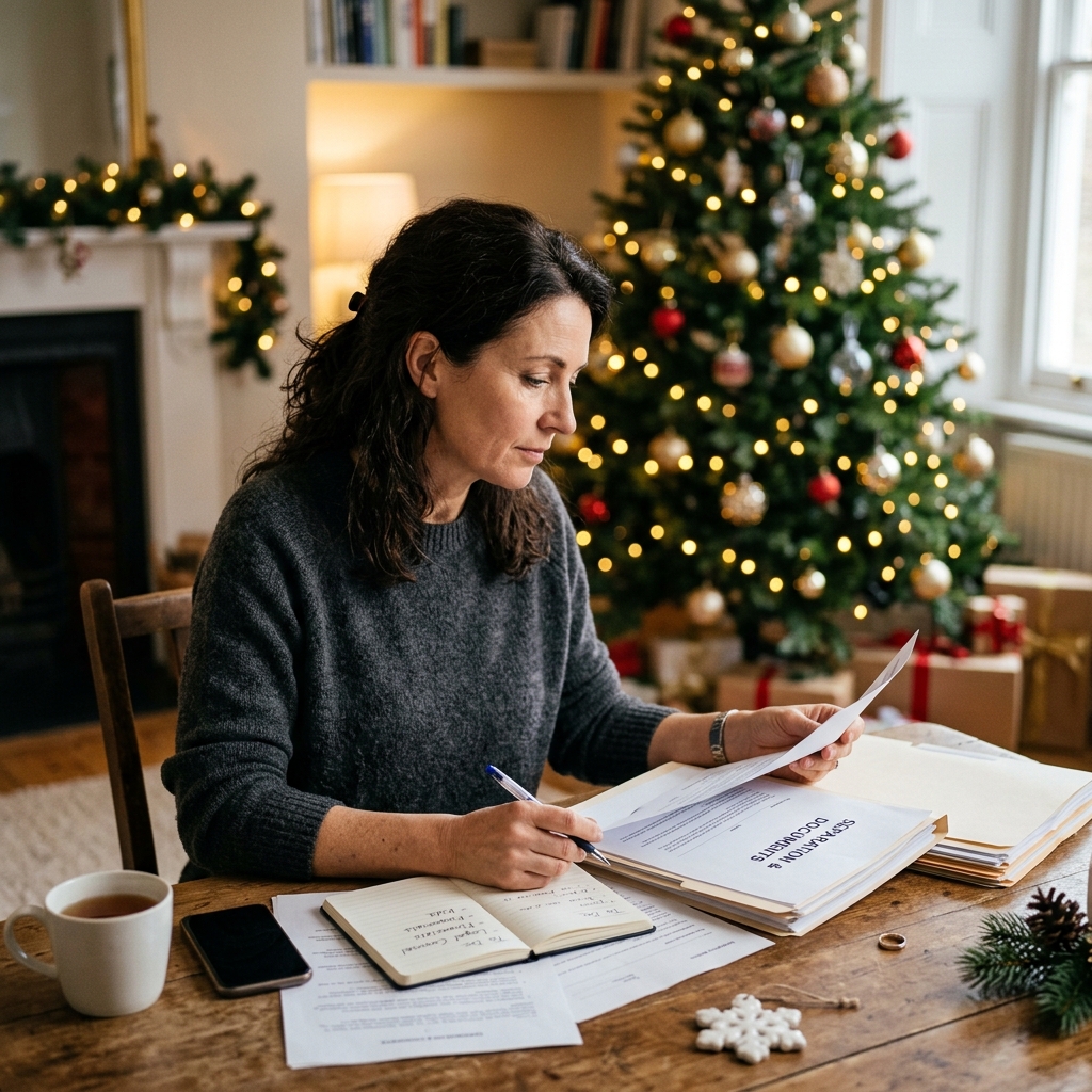 Practical, child-focused steps for staying organized, calm, and protected while the holiday season unfolds.