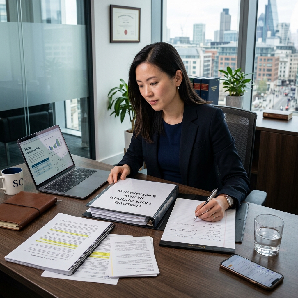 Preparing to Meet a Lawyer About Employee Stock Options Learn how to plan, structure, and discuss employee stock option and ownership plans effectively with your lawyer.