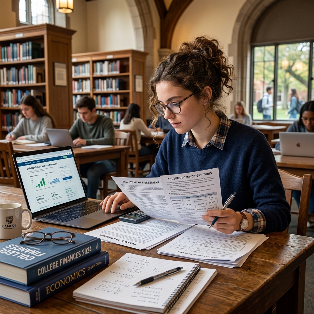 A clear guide to how private student loans work, when they fit, and what to compare before borrowing.