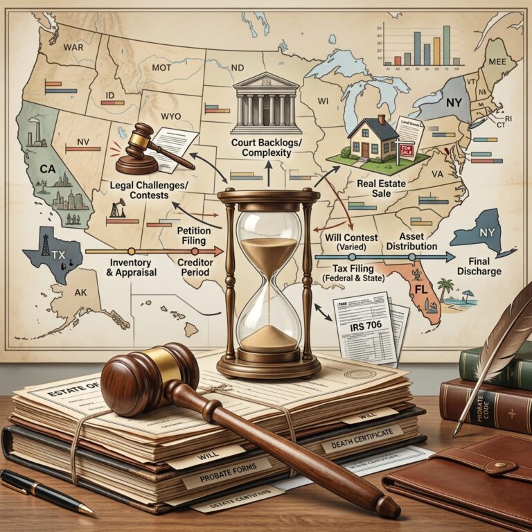 Probate Timelines Across U.S. States: What Affects How Long It Takes?