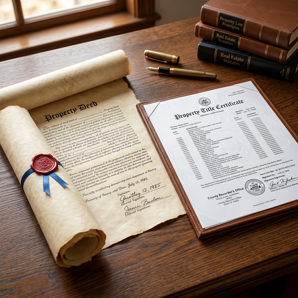Property Deeds vs. Titles: A Practical Guide Understand how deeds and titles work together to prove, transfer, and protect ownership of your real estate.