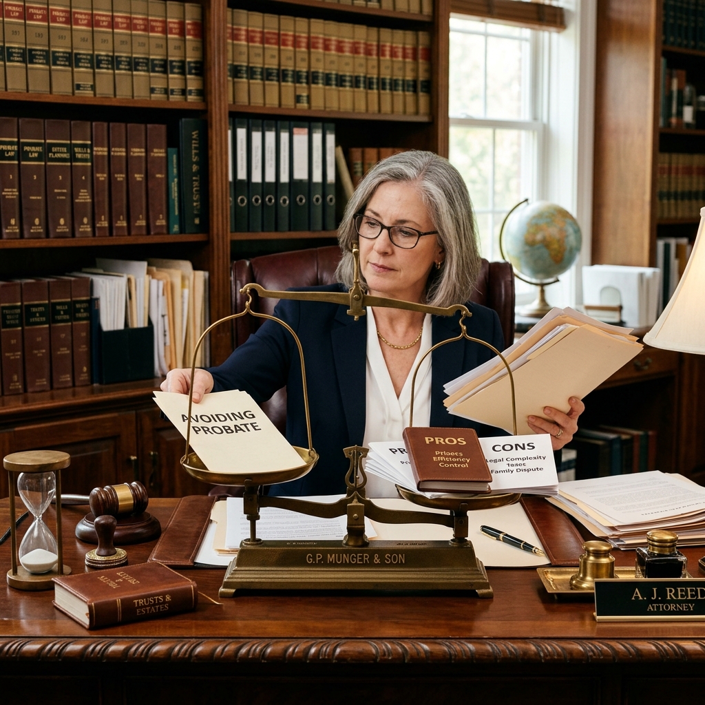 Explore why many families try to sidestep probate, when it makes sense, and the risks of relying on probate-avoidance strategies alone.