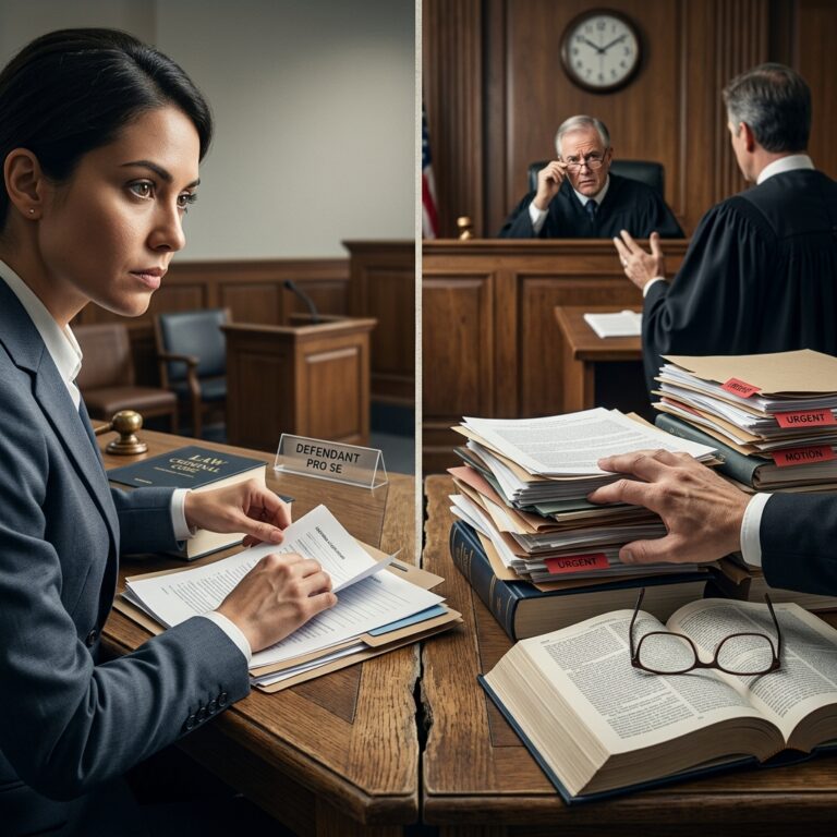 Pros and Cons of Self-Representation in Criminal Cases