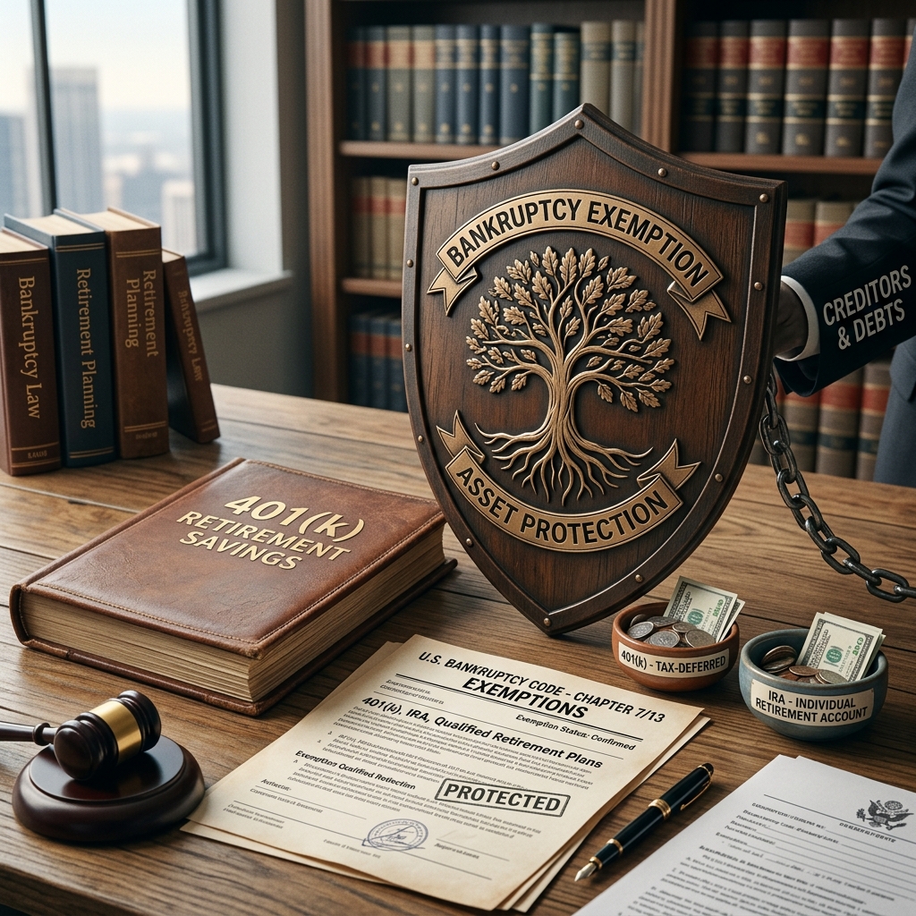 Understand how federal bankruptcy rules treat 401(k)s and IRAs, what is protected, and the key limits that can put retirement savings at risk.