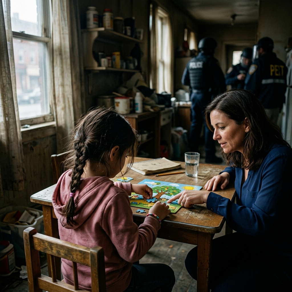 How communities, professionals, and caregivers can recognize, protect, and support children endangered by substance misuse in the home.