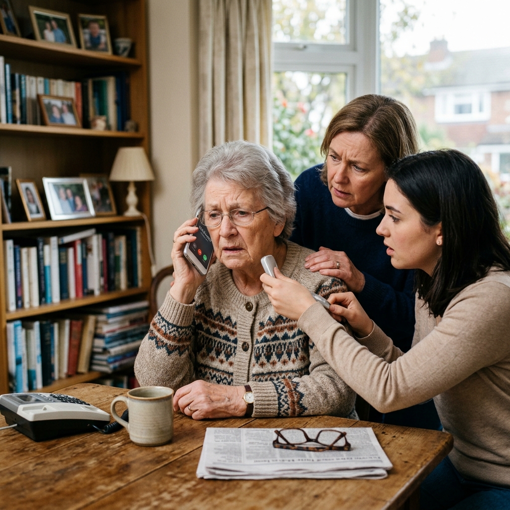 Learn how grandparent scams work, why holidays increase risk, and practical ways to help older relatives stay safe.