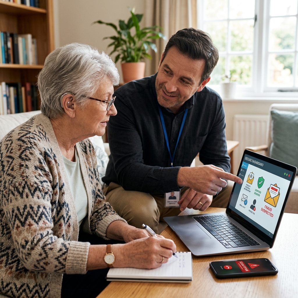 A practical legal and safety guide to help families recognize, prevent, and respond to email and telemarketing scams targeting older adults.