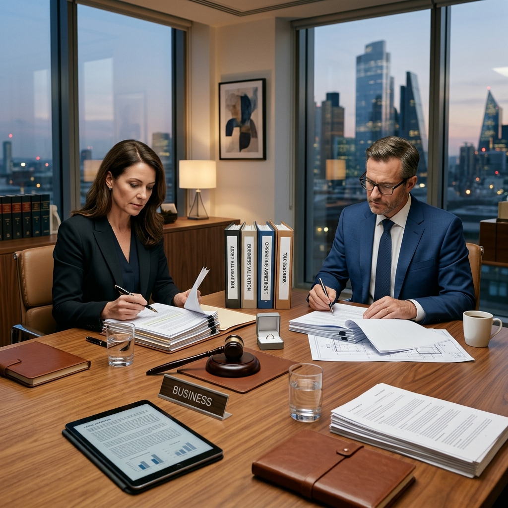 Practical legal and financial strategies to shield your company, preserve value, and stay in control during a divorce.