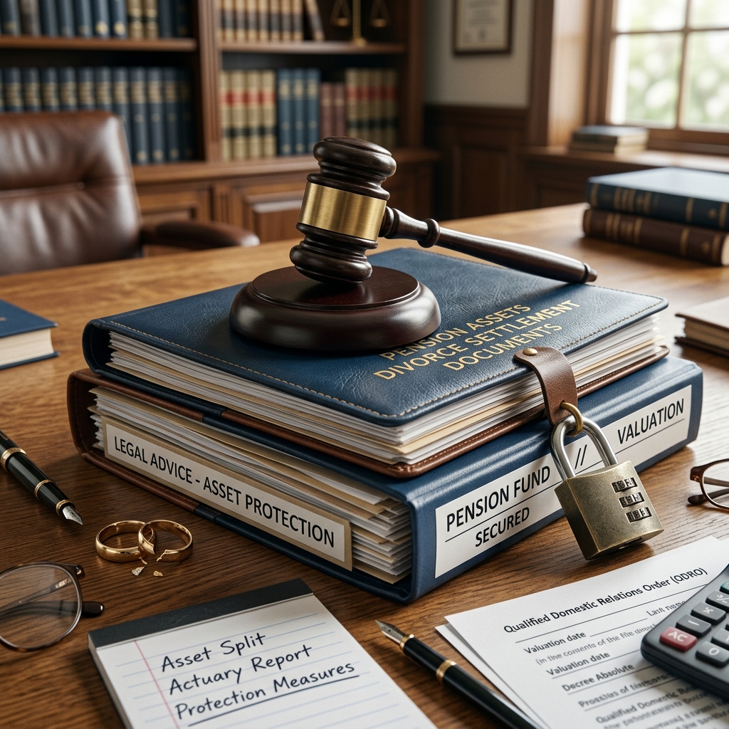 Understand how pensions are treated in divorce, what counts as marital property, and legal strategies to safeguard your retirement.