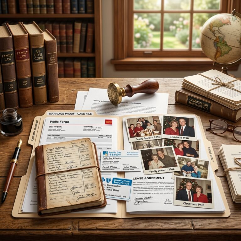 Proving a Common Law Marriage in the United States